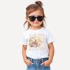 Dreams Bloom – Blush Bouquet kids' t-shirt – Black