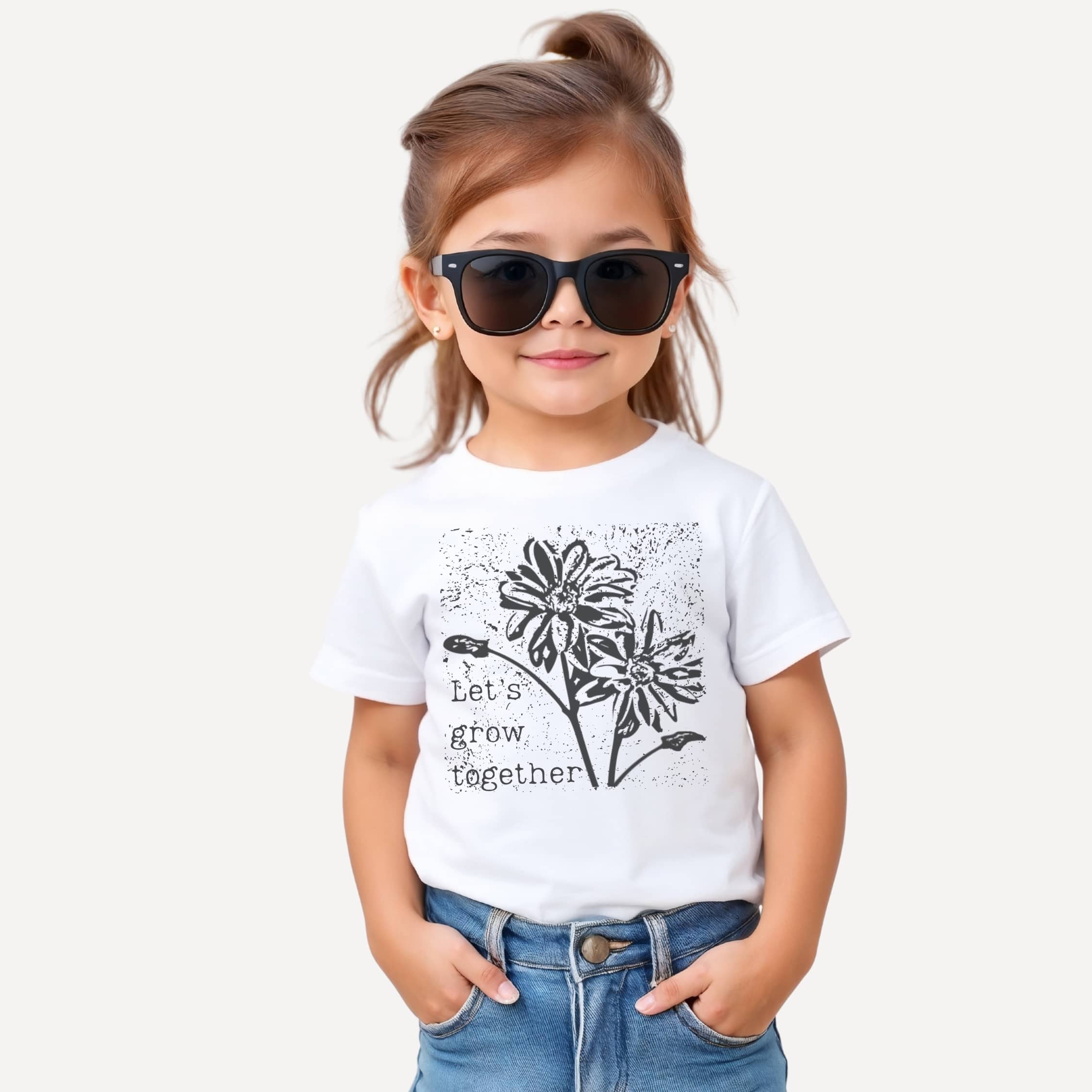 Let's Grow Together kids' t-shirt – 2