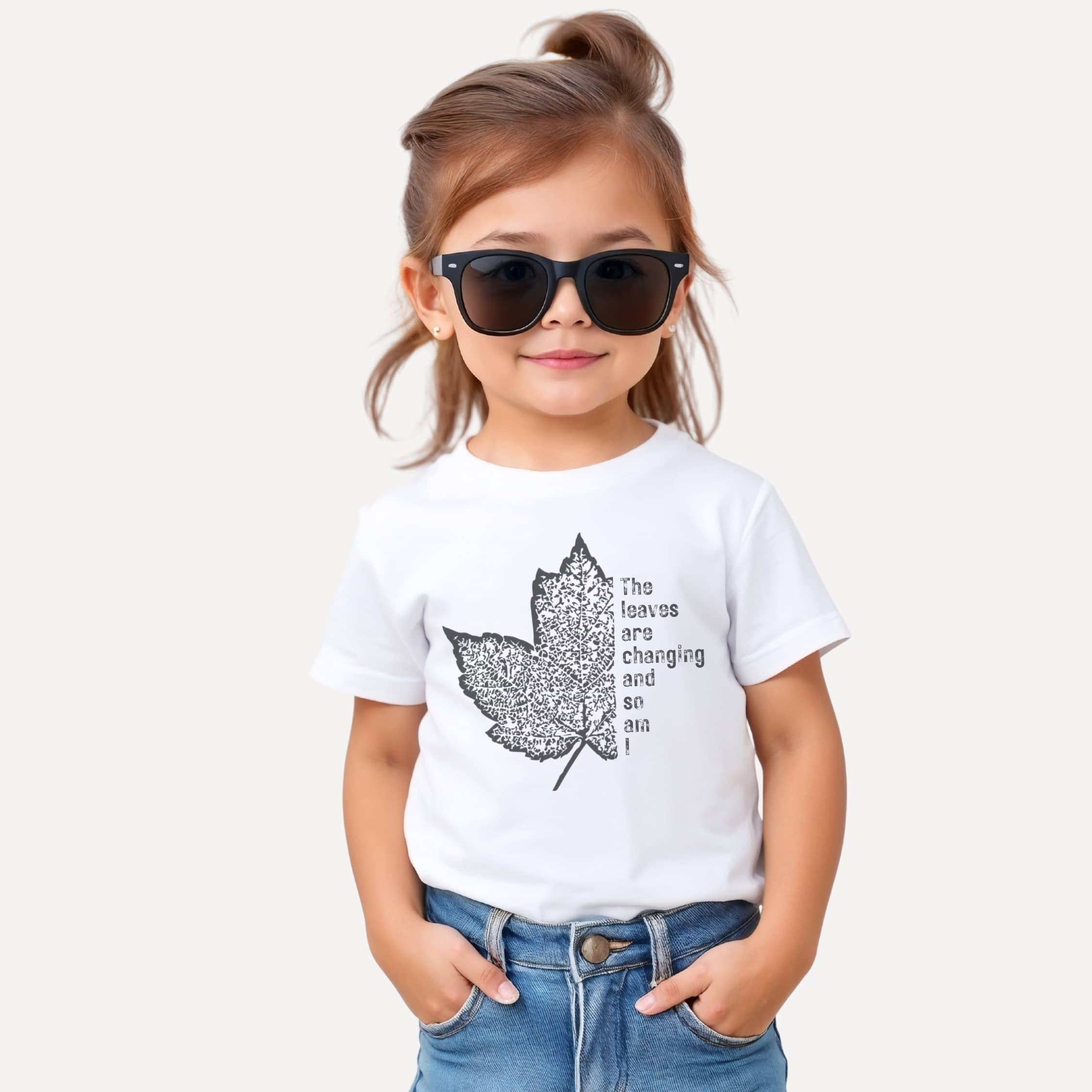 Leaves of Change – Kids Cotton Tee Leaves of Change – Kids Cotton Tee kids' t-shirt – 2