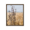 Winter Field Study framed canvas art (front view)