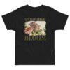 Dreams Bloom – Bouquet Dreams Bloom – Bouquet kids' t-shirt – Black (front view)