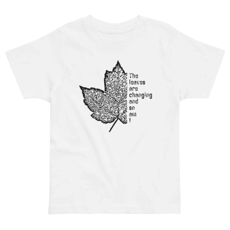 Leaves of Change – Kids Cotton Tee kids' t-shirt – 2 (front view)