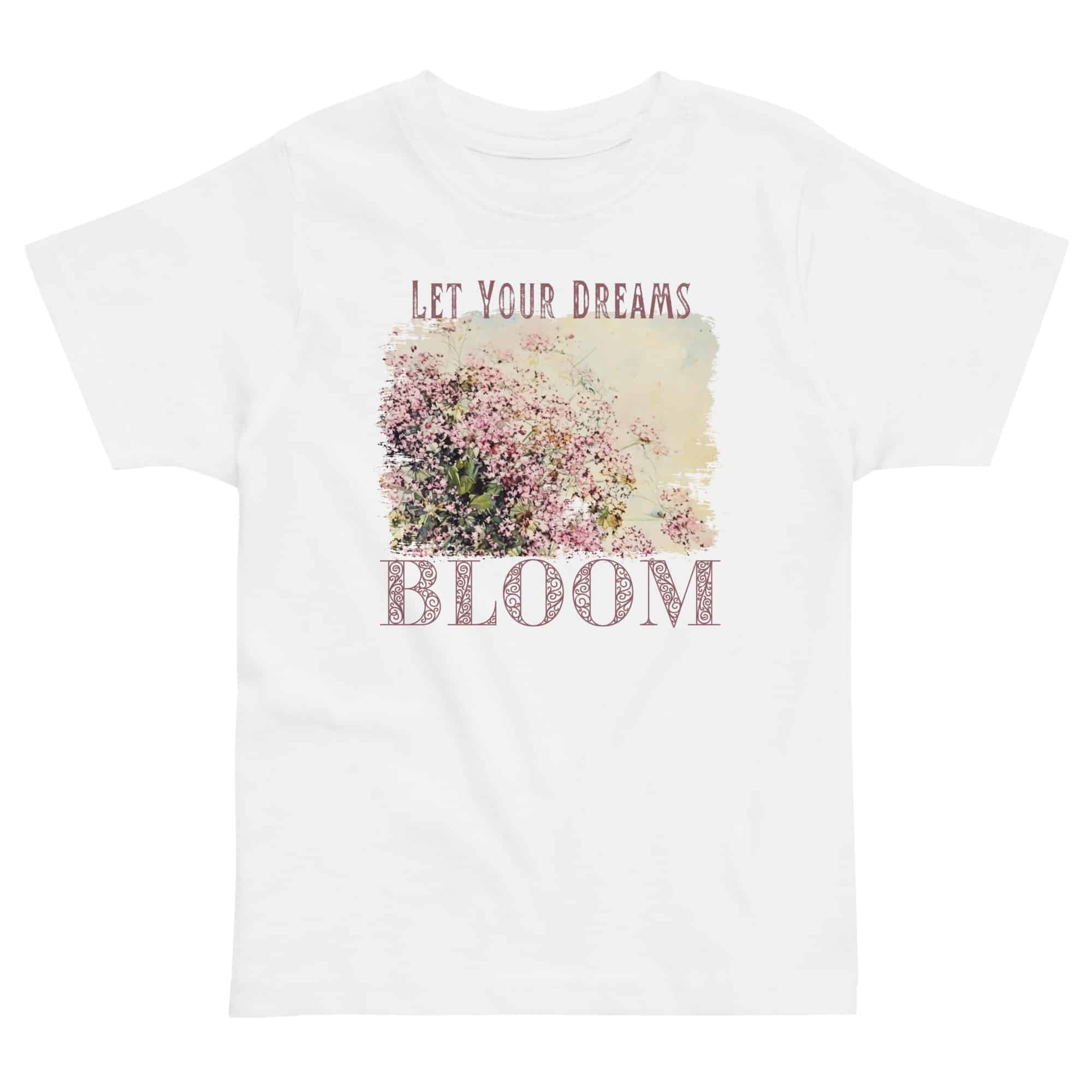 Dreams Bloom – Meadow Bloom Dreams Bloom – Meadow Bloom kids' t-shirt – Black (front view)