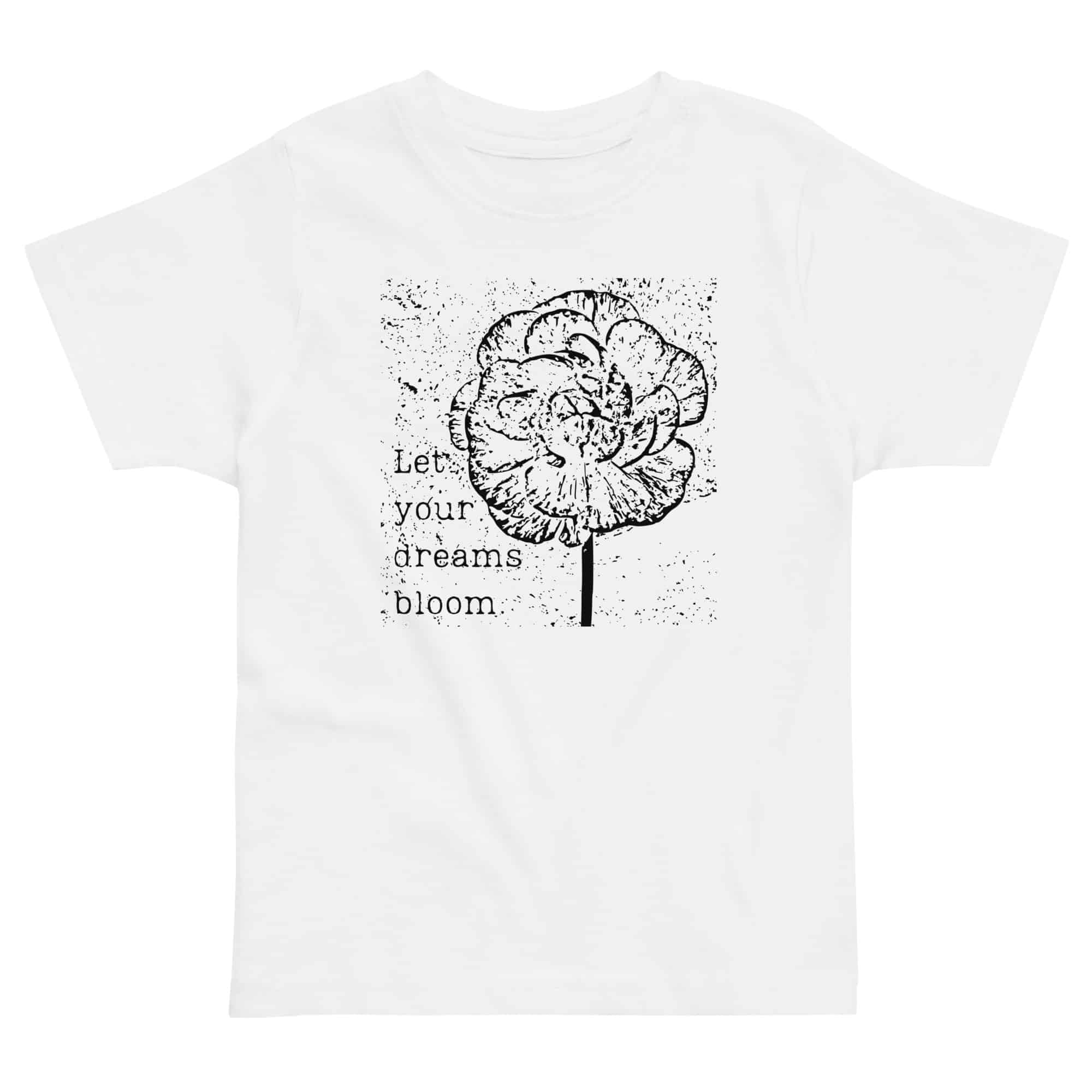 Dreams Bloom – Ranunculus Dreams Bloom – Ranunculus kids' t-shirt – 2 (front view)