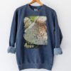 Wild Things – Mushroom vintage style sweatshirts – Blue Jean (front view)