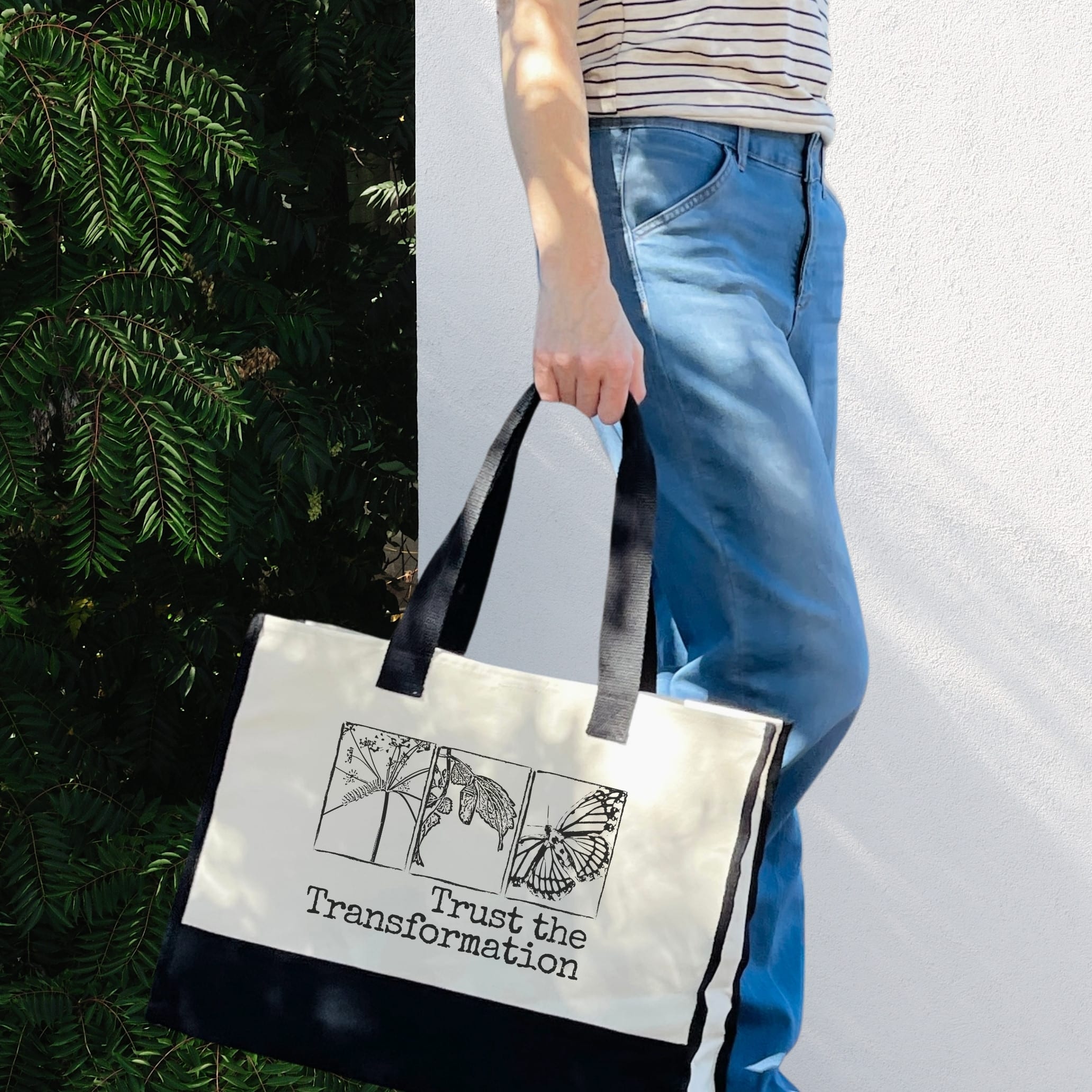 Trust the Transformation - Premium Tote Bag tote bags