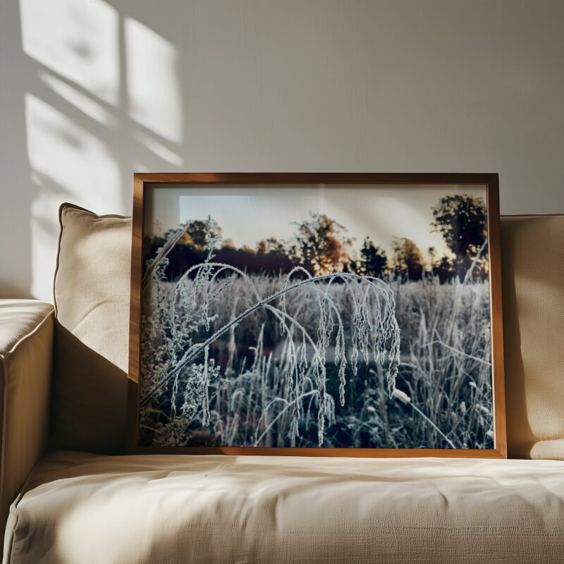 Frosted Bend botanical wall art