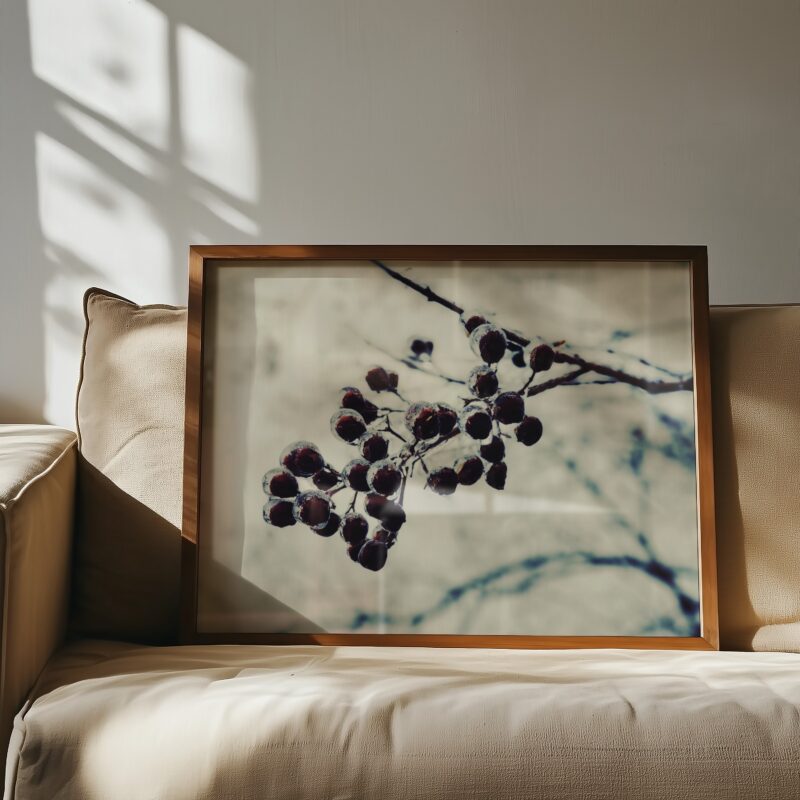 Berries Beneath botanical wall art