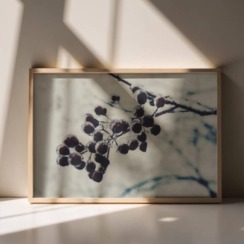 Berries Beneath Berries Beneath botanical wall art