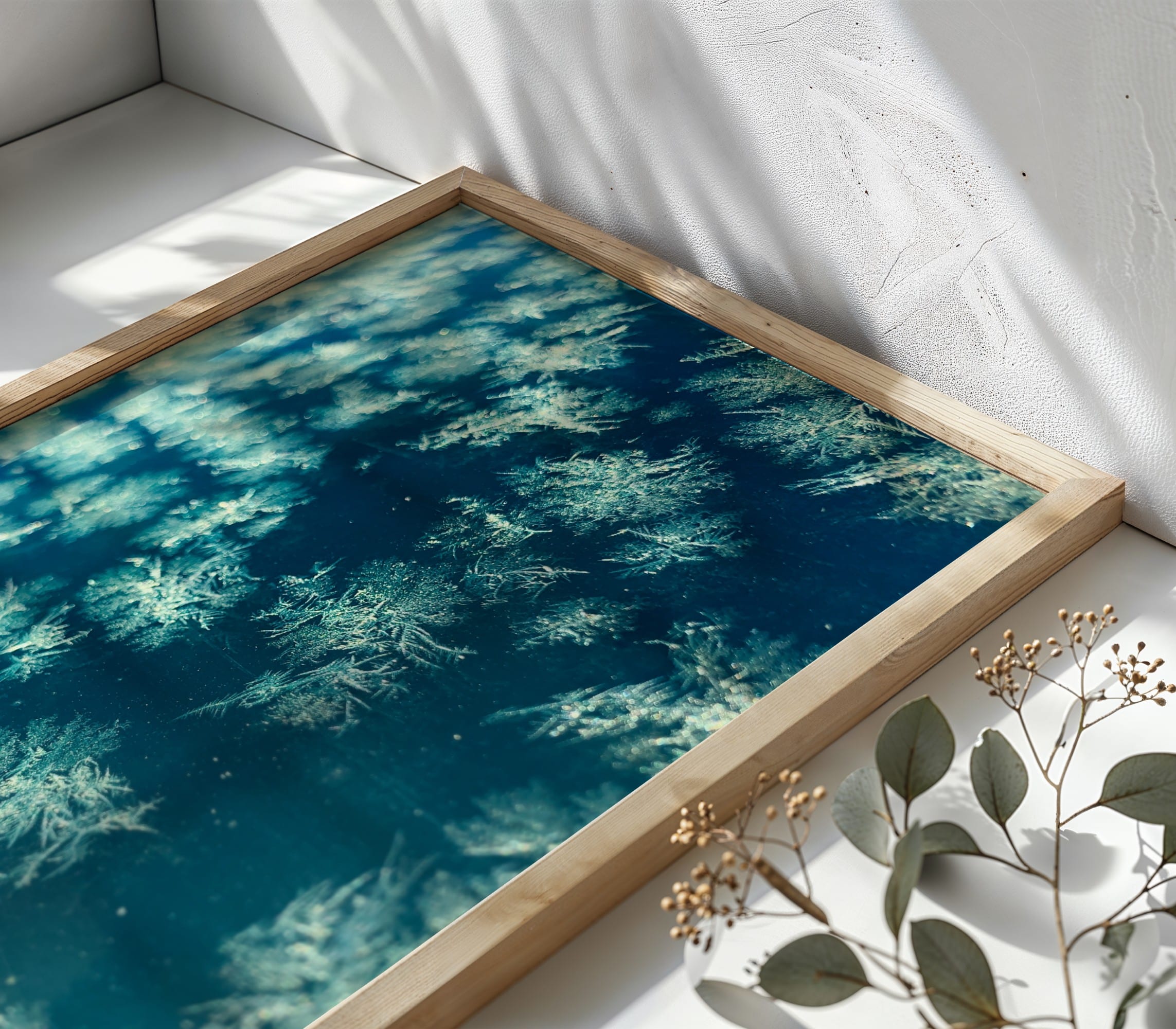 Fern of the Frost natural objects wall art