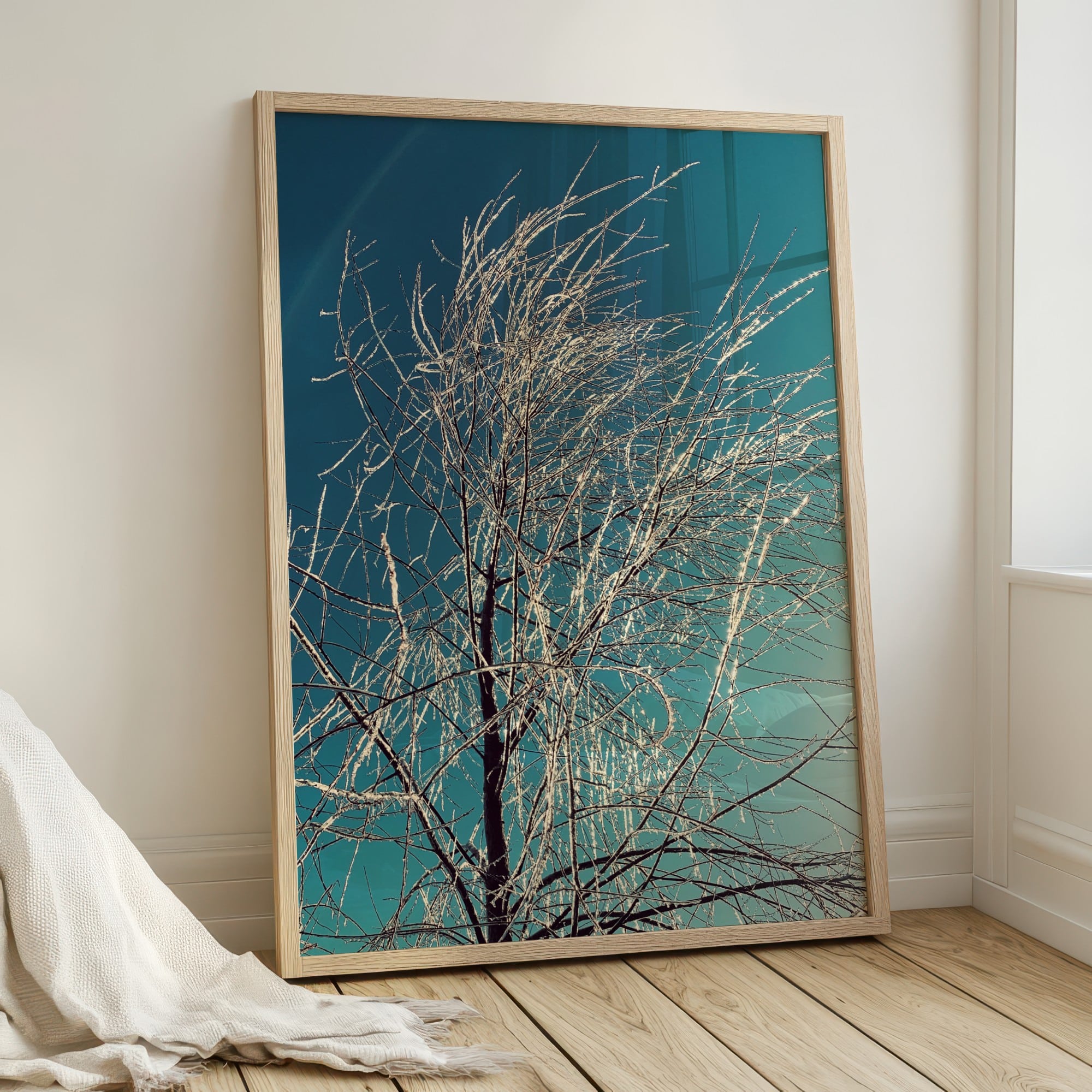 Icy Willow Icy Willow botanical wall art