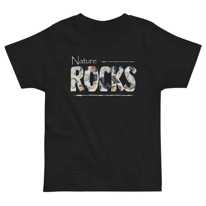Rock Hunters Kids Tee Rock Hunters Kids Tee kids' t-shirt – Black (front view)