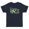 Running Wild Kids Tee kids' t-shirt – Black (front view)