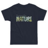 Nurtured by Nature — Lichen Kids Tee Nurtured by Nature — Lichen Kids Tee kids' t-shirt – Black (front view)