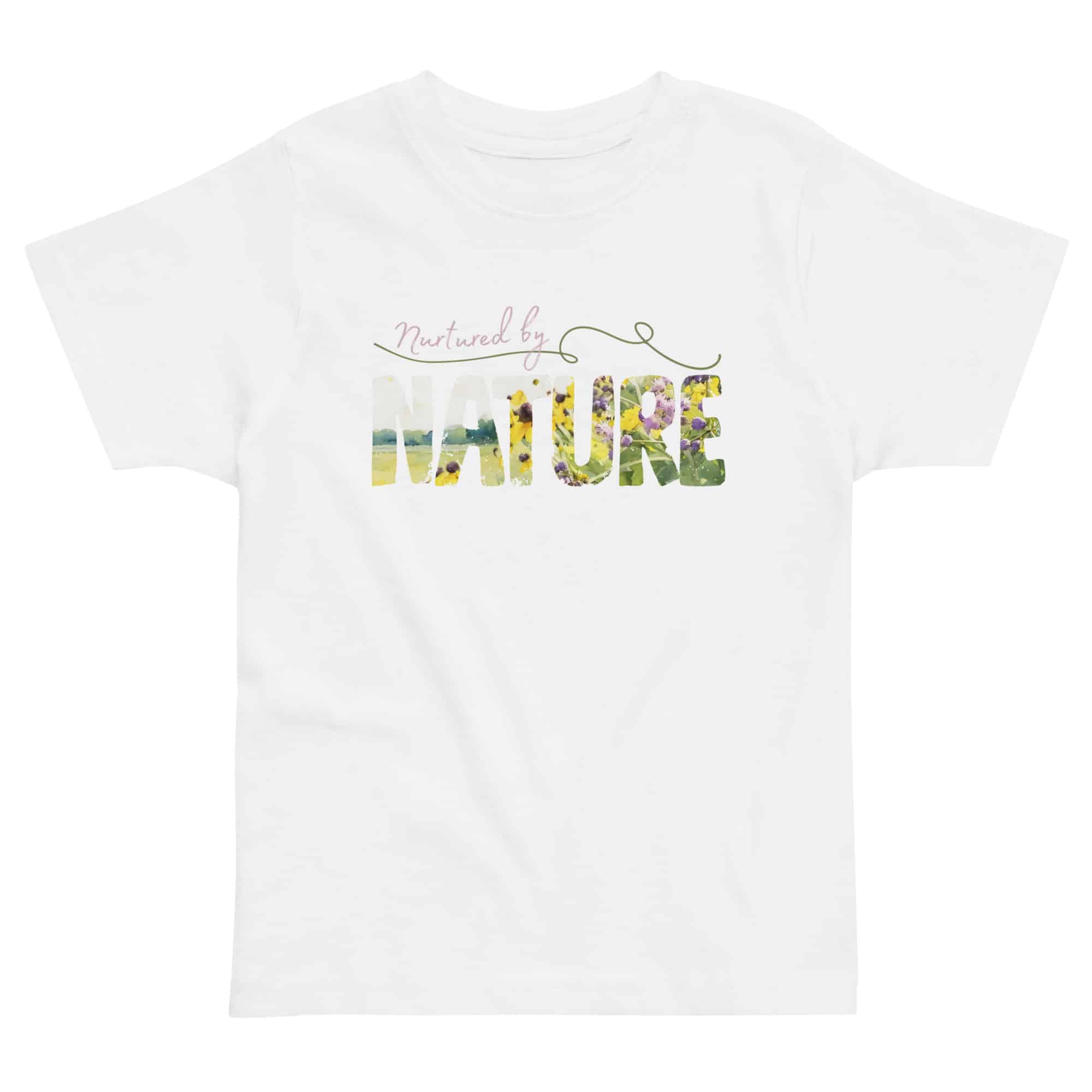 Nurtured by Nature Kids Tee Nurtured by Nature Kids Tee kids' t-shirt – Black (front view)