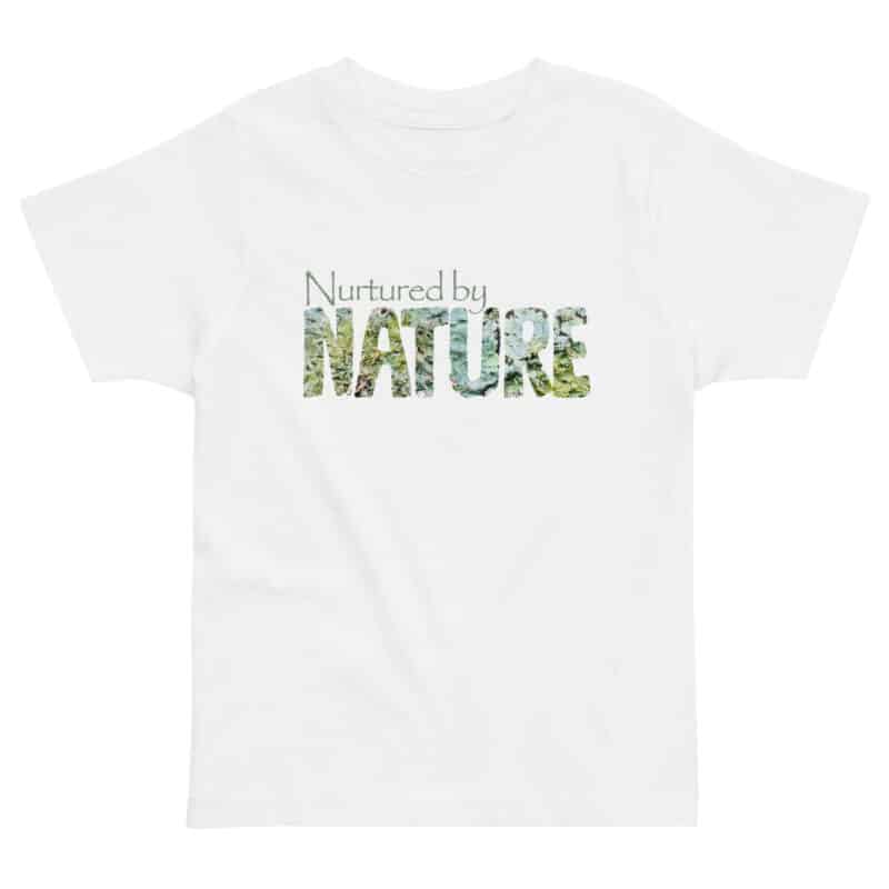 Nurtured by Nature — Lichen Kids Tee Nurtured by Nature — Lichen Kids Tee kids' t-shirt – Black (front view)