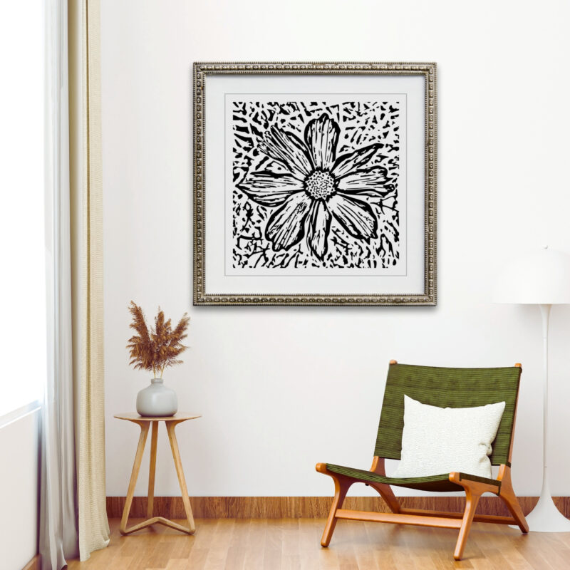 Still in Bloom — Graphic Poster graphic posters