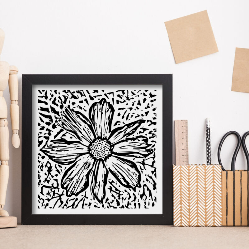 Still in Bloom — Graphic Poster graphic posters