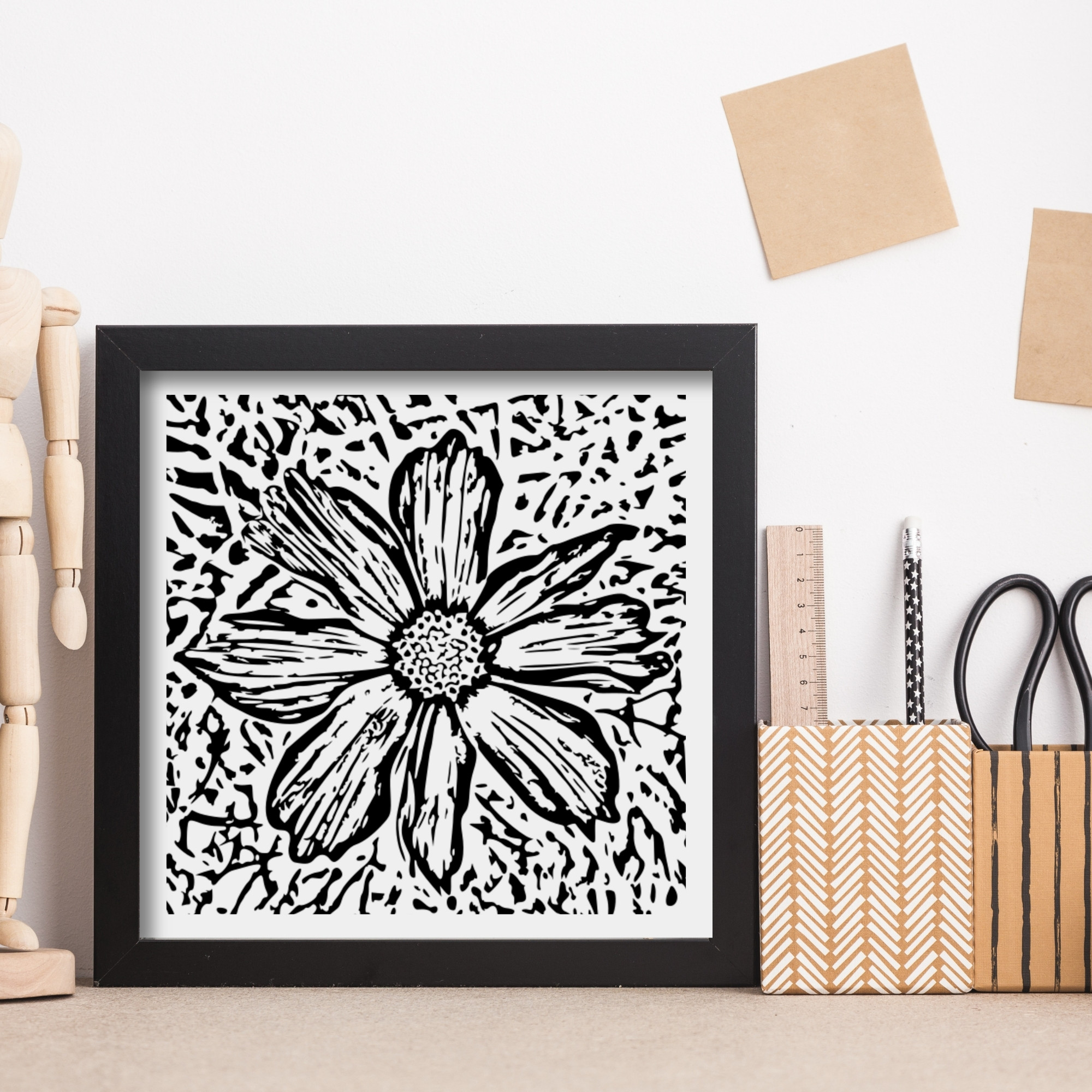 Still in Bloom — Graphic Poster graphic posters