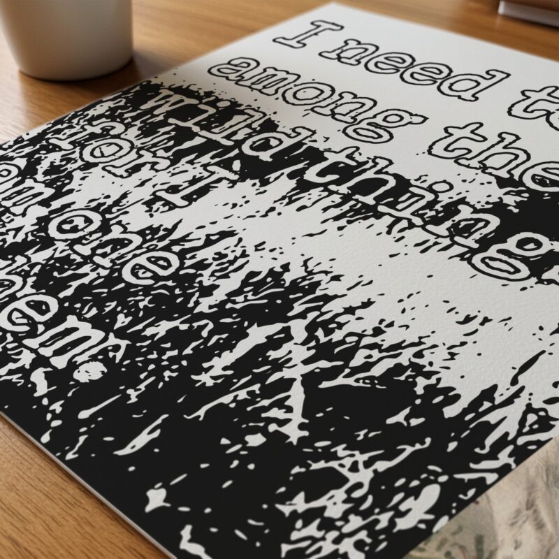 Among the Wild Things — Graphic Poster graphic posters