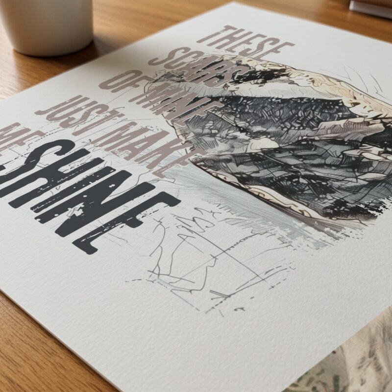 These Scars of Mine — Graphic Poster graphic posters