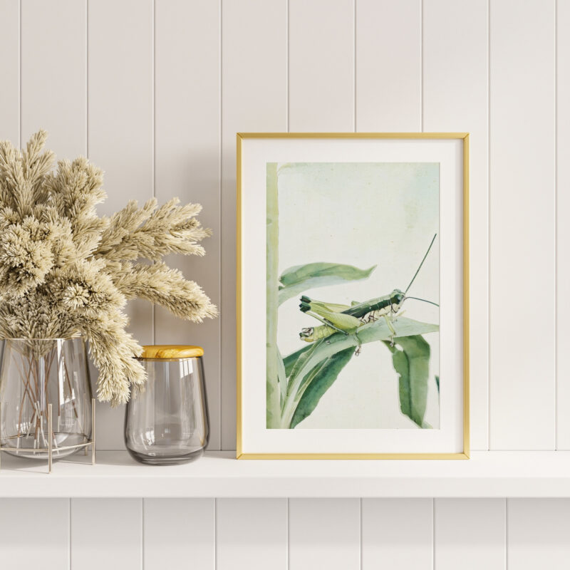 Leaf Lullaby wildlife wall art