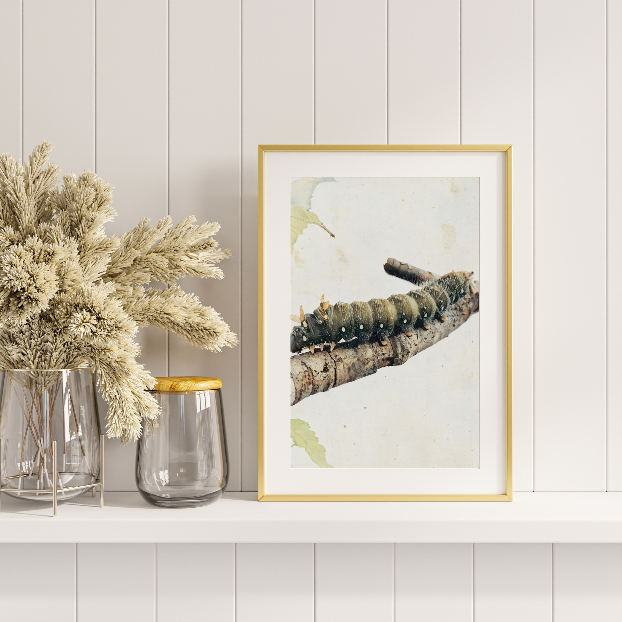 Woodland Commuter wildlife wall art