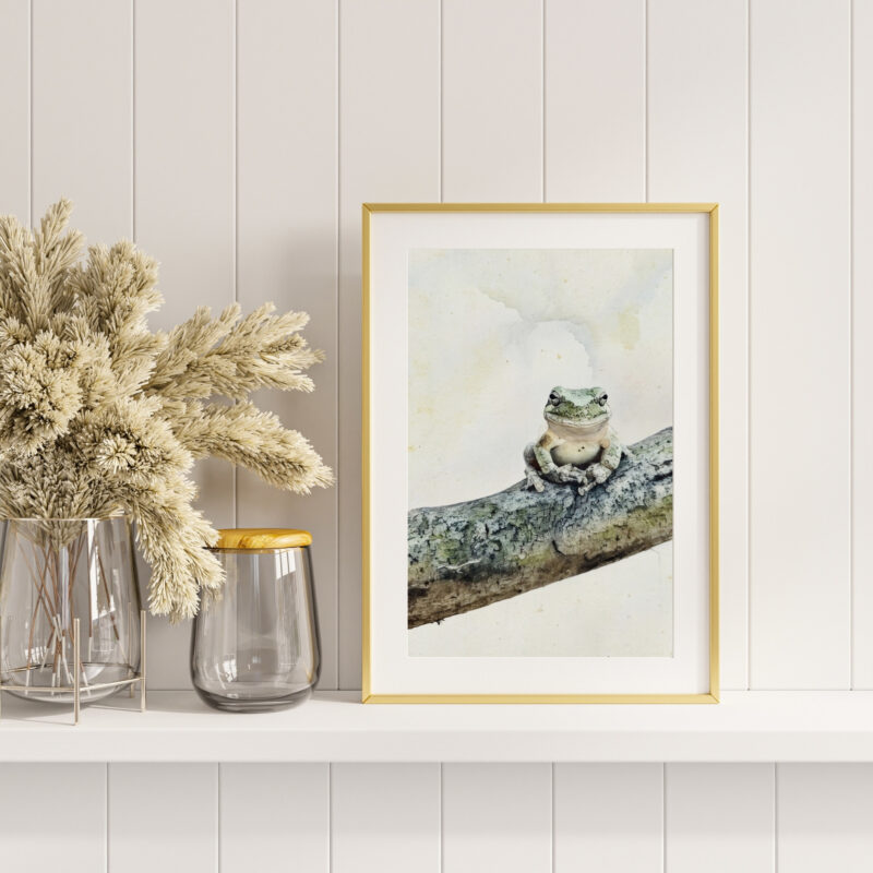 Mossy Grin wildlife wall art