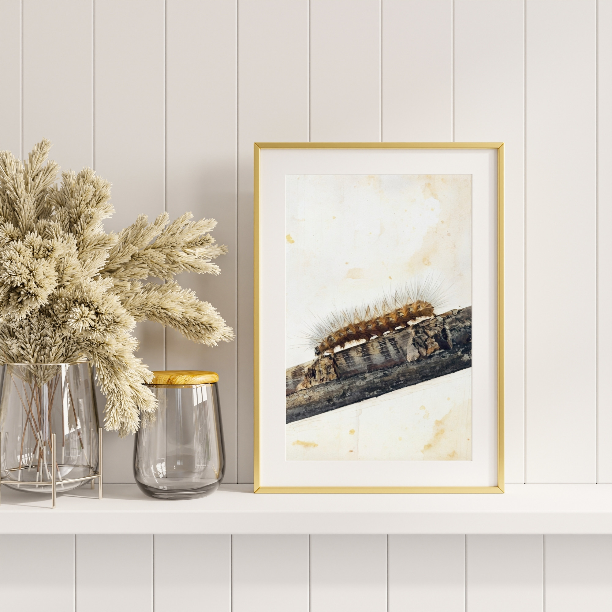 Spiny Stroll wildlife wall art