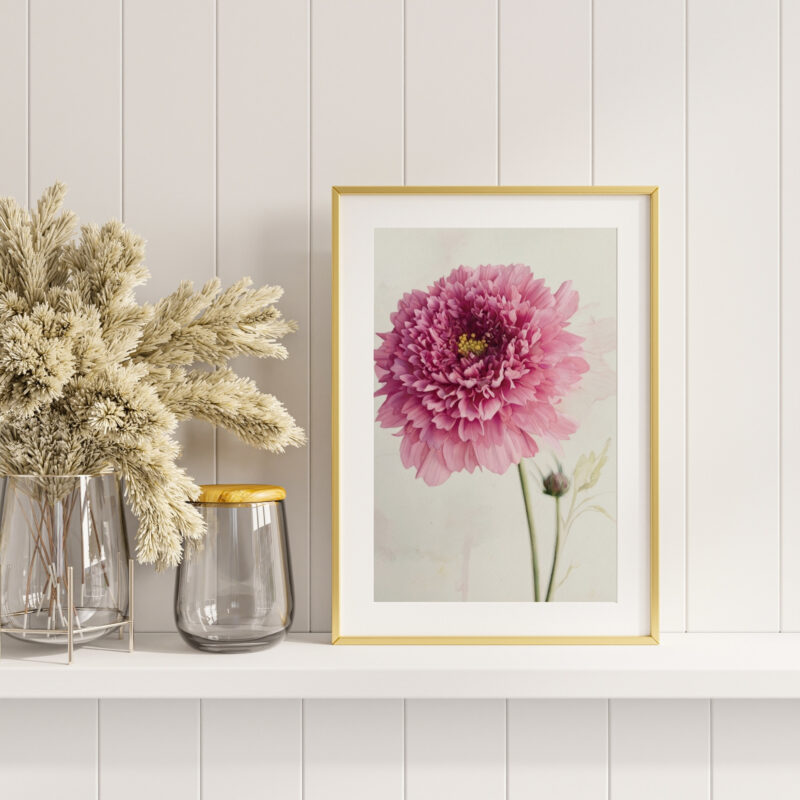 Layered Calm botanical wall art