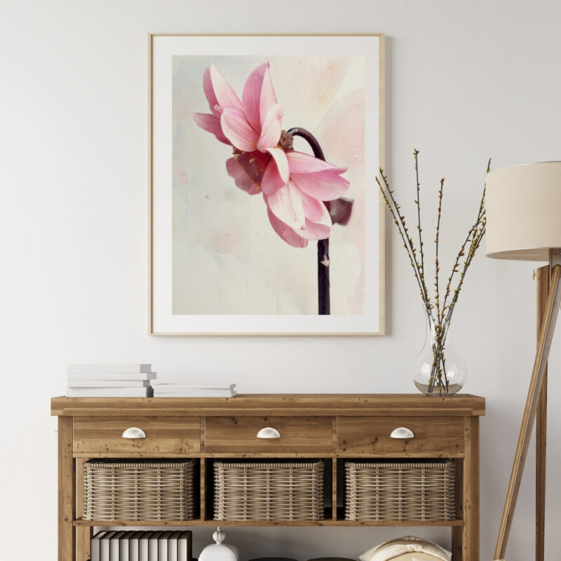 Soft Arc botanical wall art