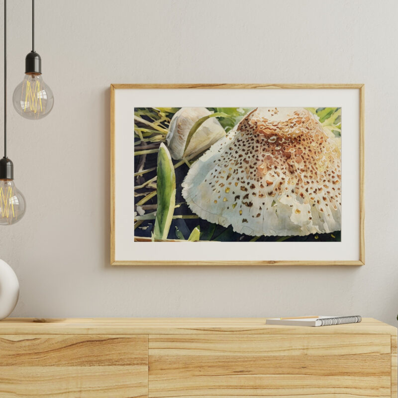 Spore Study botanical wall art