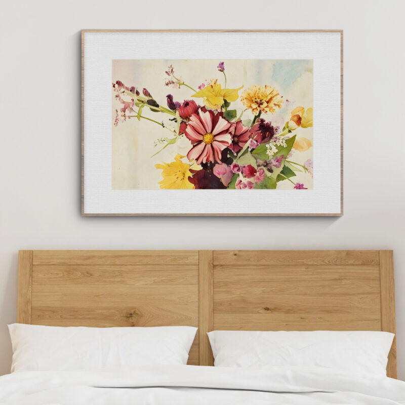 Sunlit Gathering botanical wall art