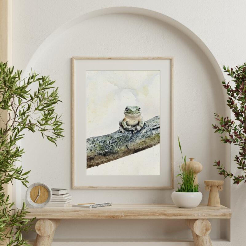 Mossy Grin wildlife wall art